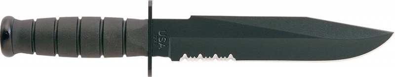 Ka-Bar Black Fighter. - Click Image to Close