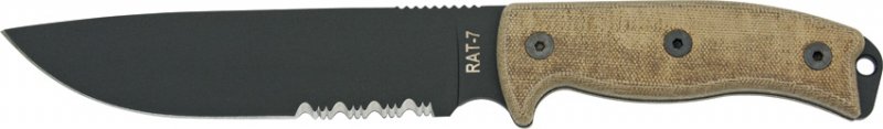 Ontario RAT-7 Part Serrated. - Click Image to Close