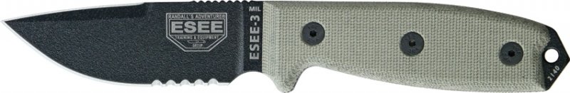 ESEE Model 3MIL. - Click Image to Close